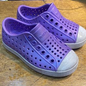 Native Kids Purple Shiny Water Shoes toddler 6